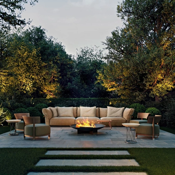 Divano Camelot Outdoor di Flexform