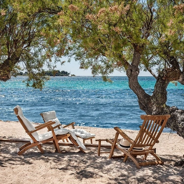 Sdraio in Teak Cruise di Ethimo