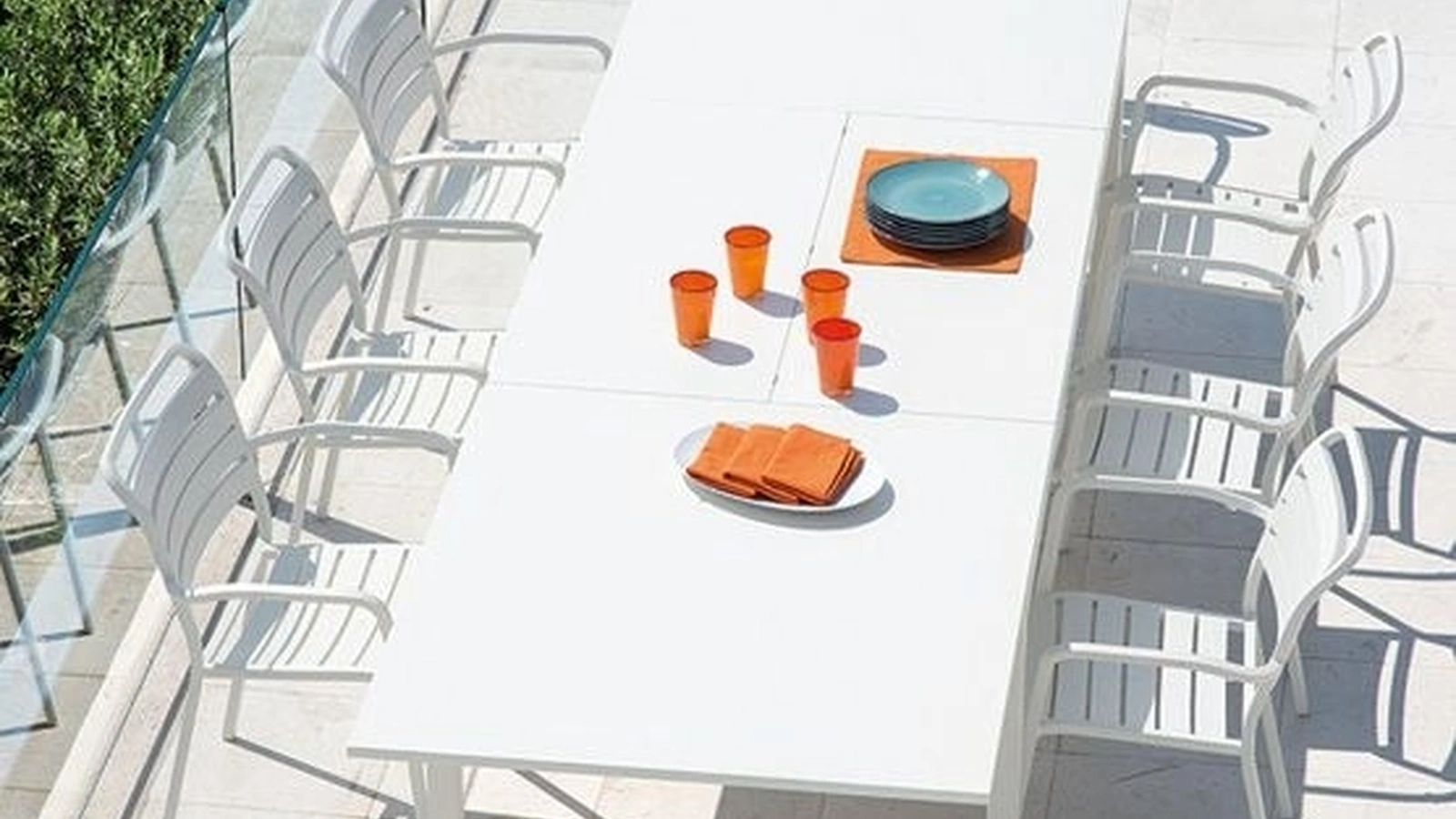 Tavolo allungabile Flat di Ethimo
