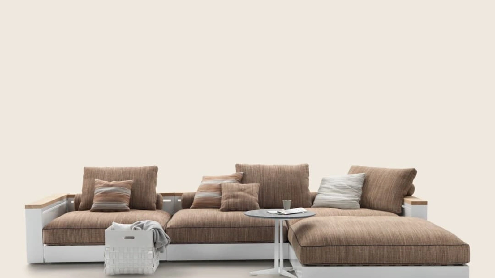 Divano Freeport in alluminio di Flexform