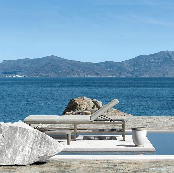 Lettino Grand Life di Ethimo