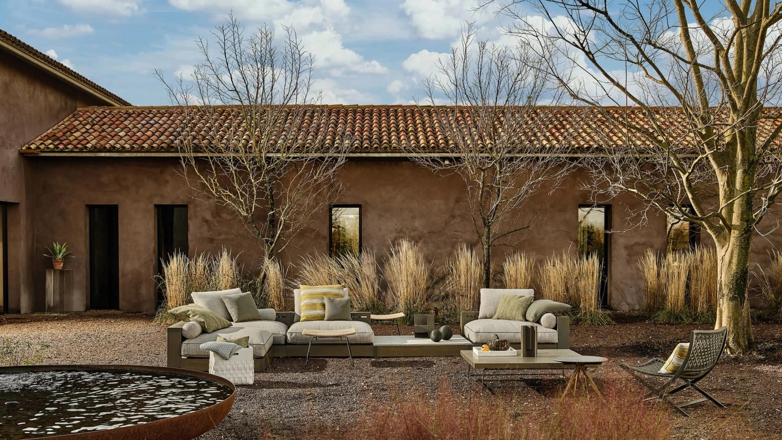 Divano in legno Hamptons di Flexform