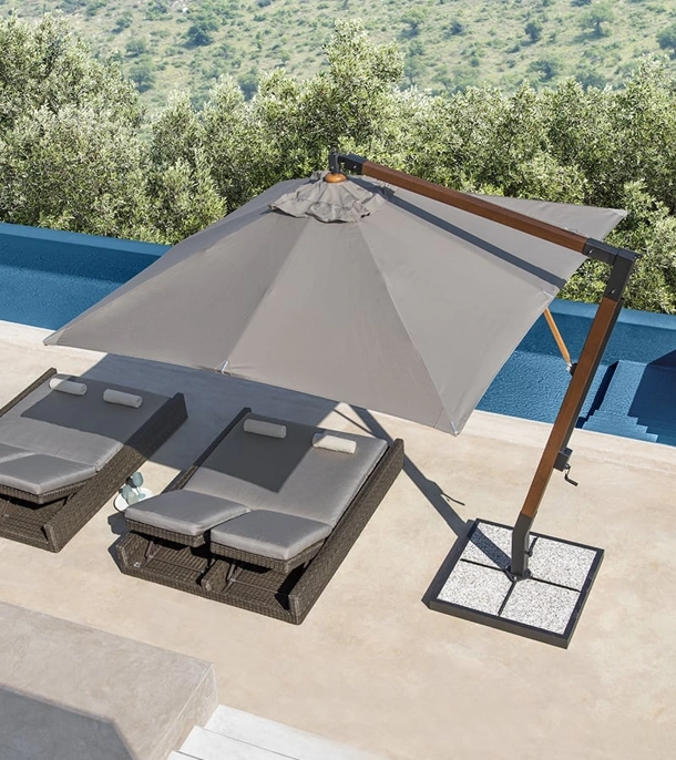 Ombrellone Holiday di Ethimo