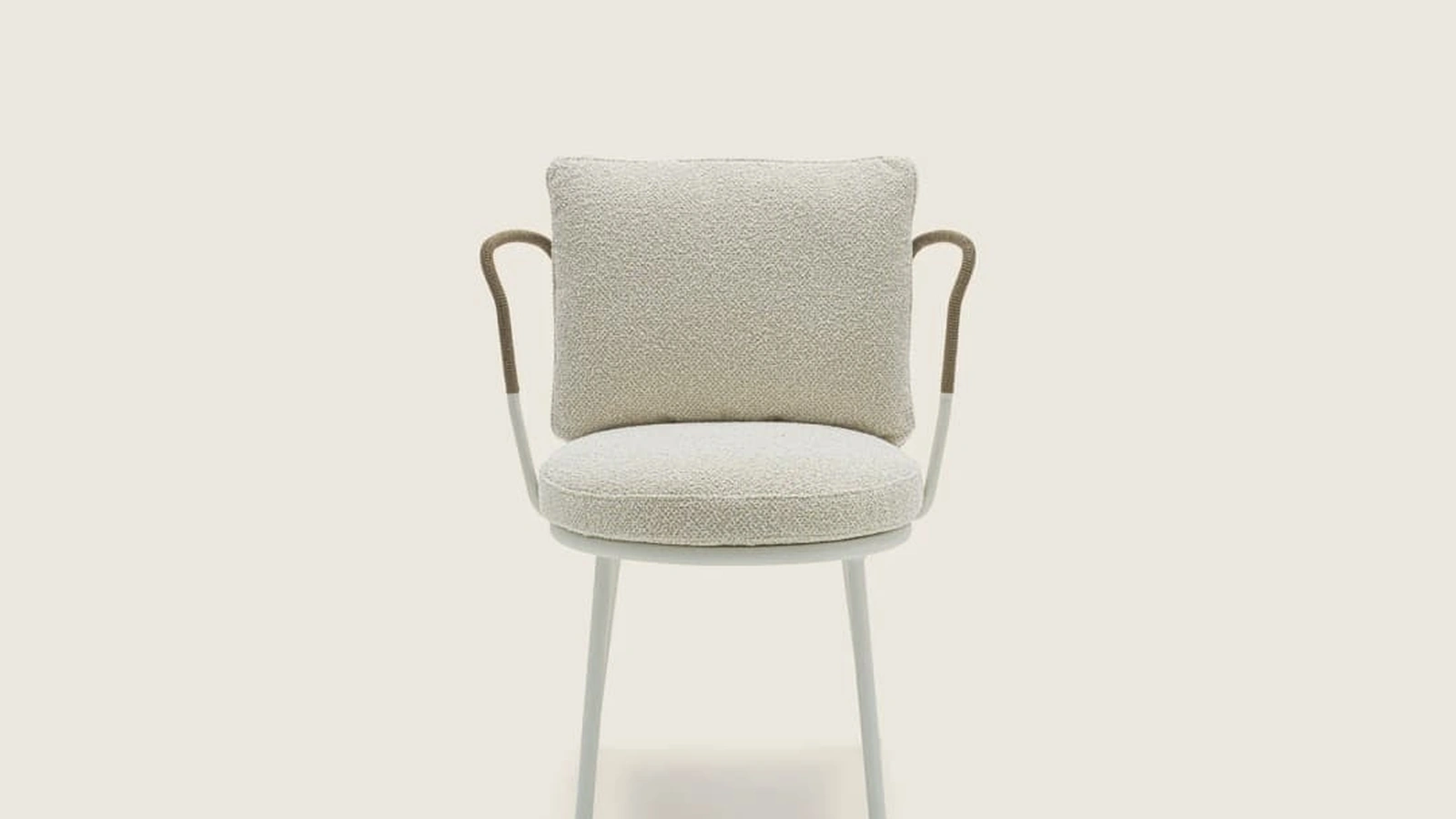 Sedia in acciaio Margherì di Flexform
