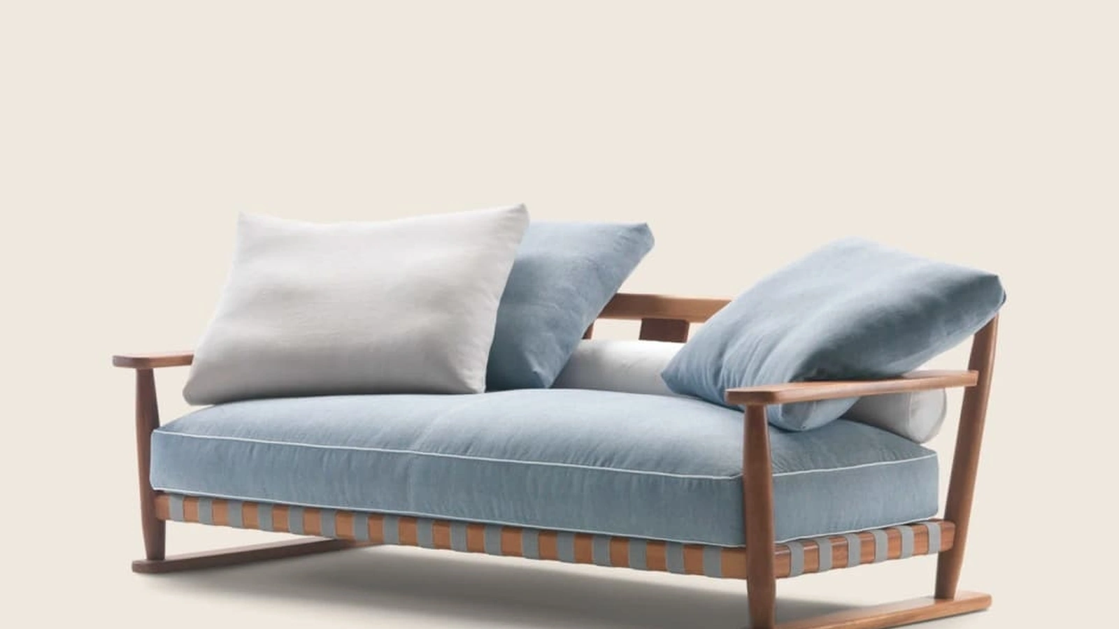 Divano in legno Meriggio di Flexform