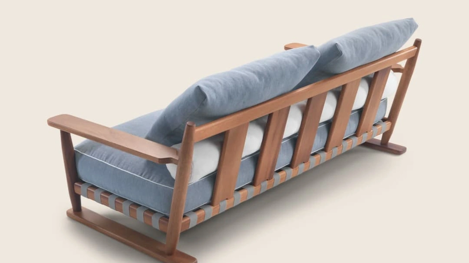 Divano in legno Meriggio di Flexform