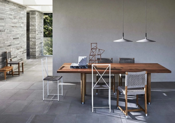 Tavolo in legno massello Monreale Outdoor di Flexform