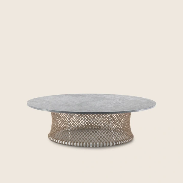 Tavolino in pietra Oasis di Flexform