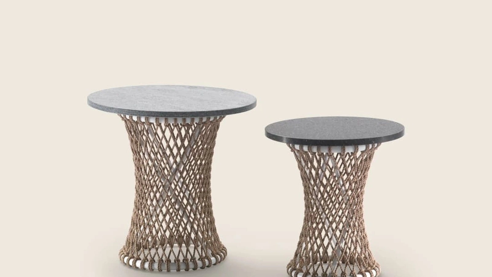 Tavolino in pietra Oasis di Flexform