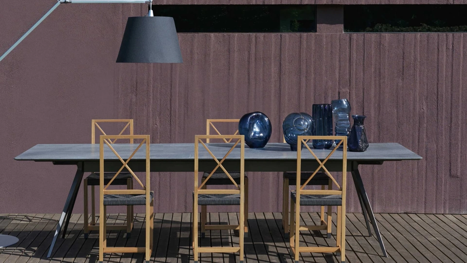 Tavolo in pietra Zefiro Outdoor di Flexform