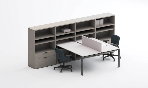 Scrivania operativa SM2574 di Zalf