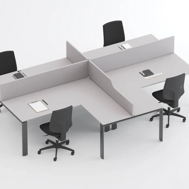 Scrivania operativa SM2575 di Zalf